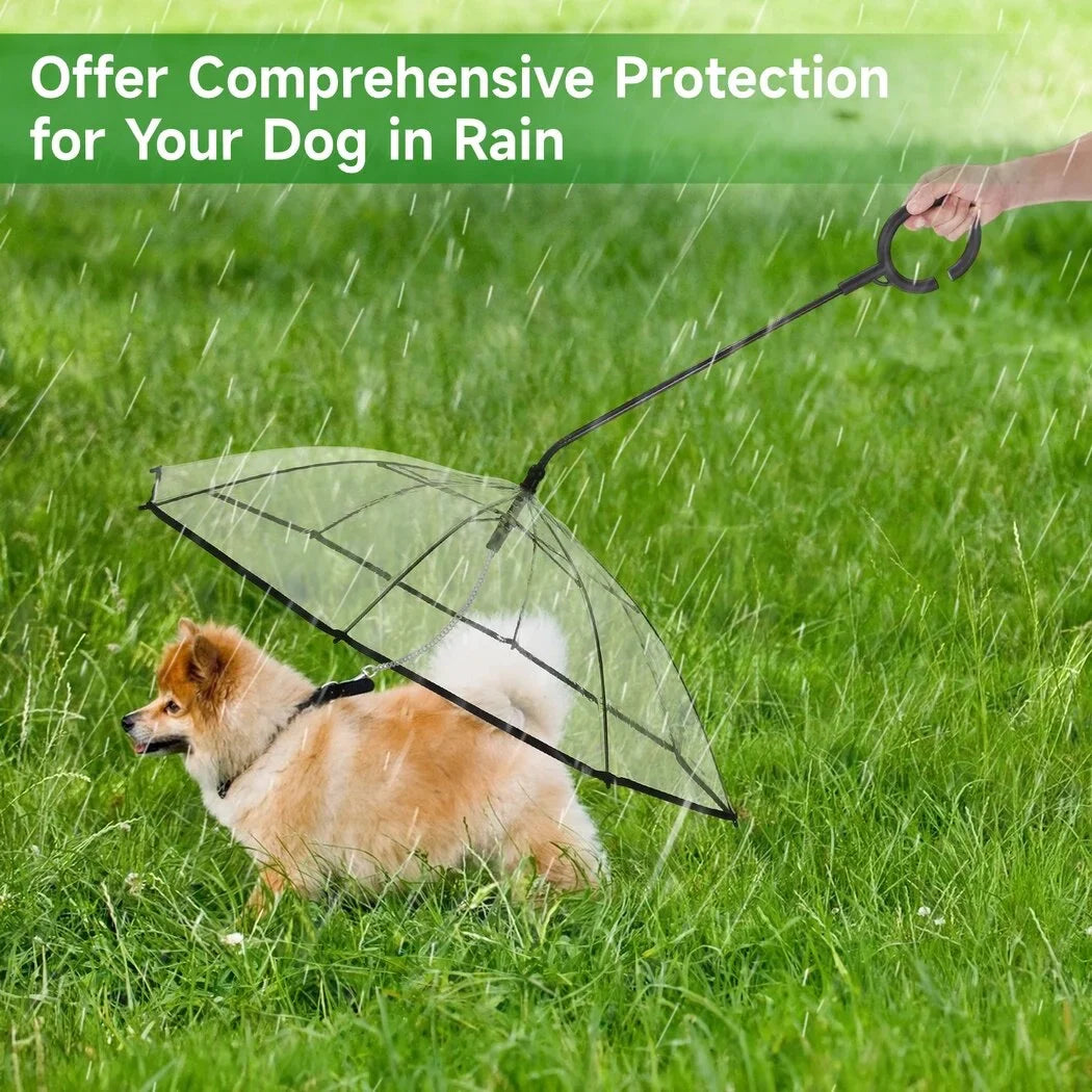 Dog Umbrella with Leash