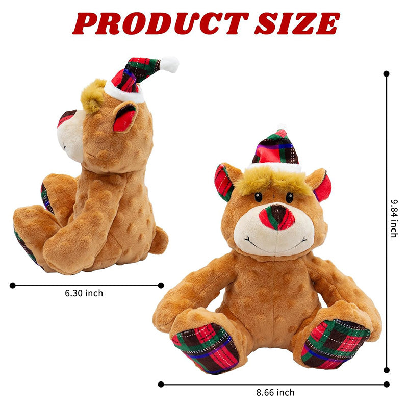 Indestructible & Interactive Bear Dog Toys For Heavy Chewers
