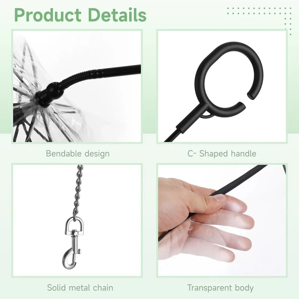 Dog Umbrella with Leash