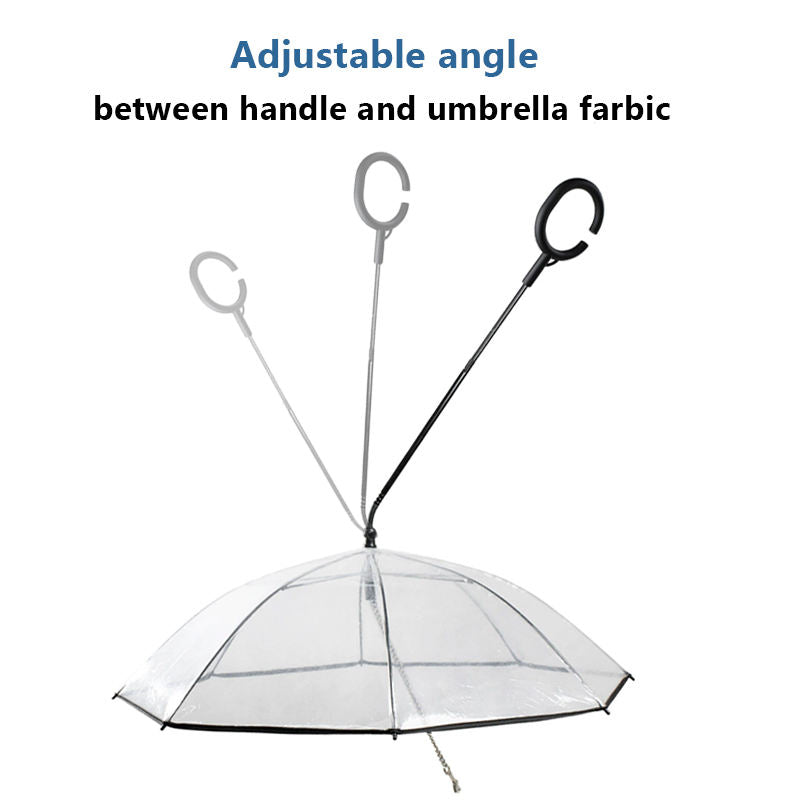 Dog Umbrella with Leash