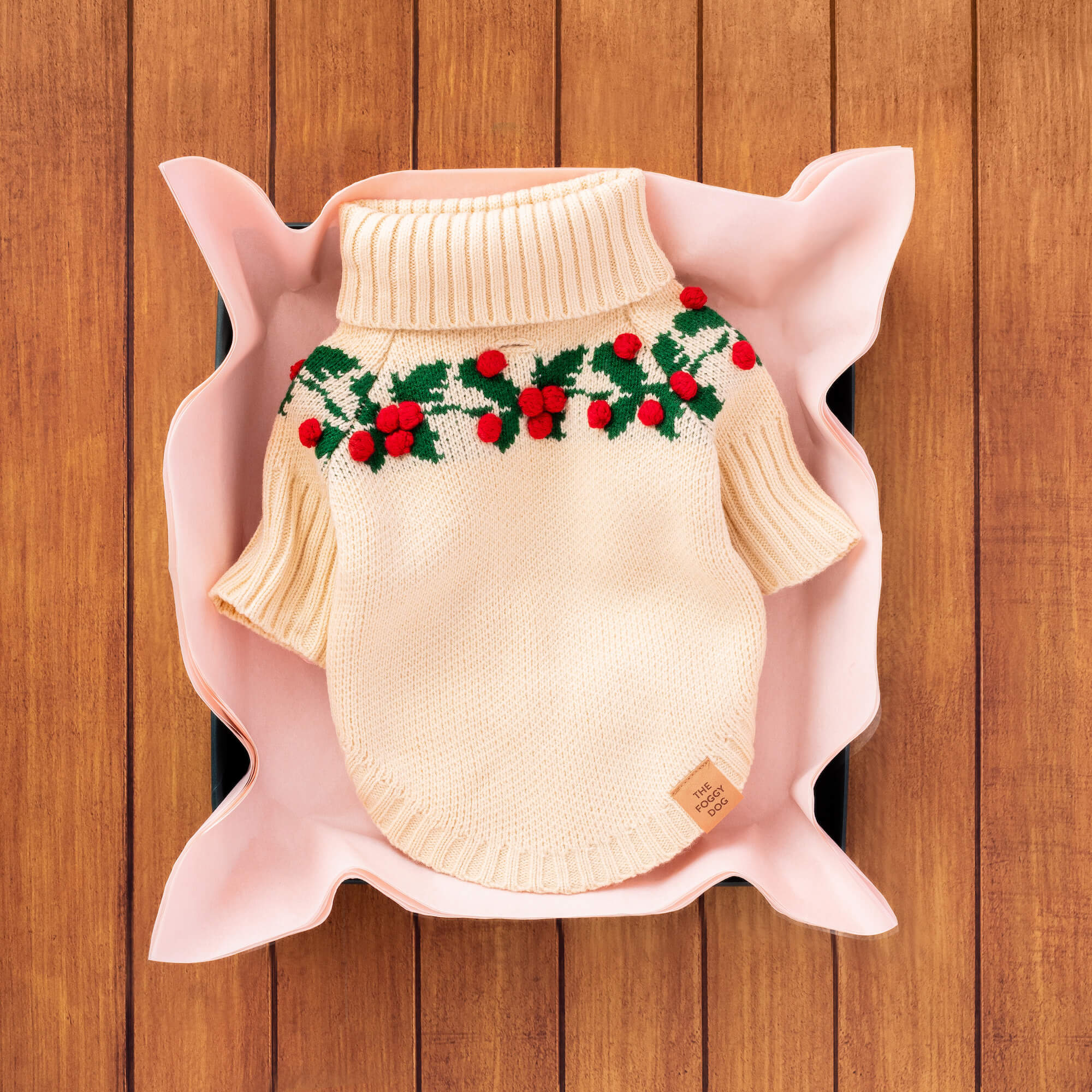Holly Bobble Sweater from The Foggy Dog