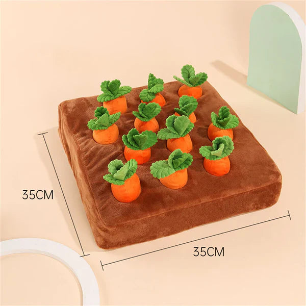 Carrot Garden - Dog Puzzle Toys