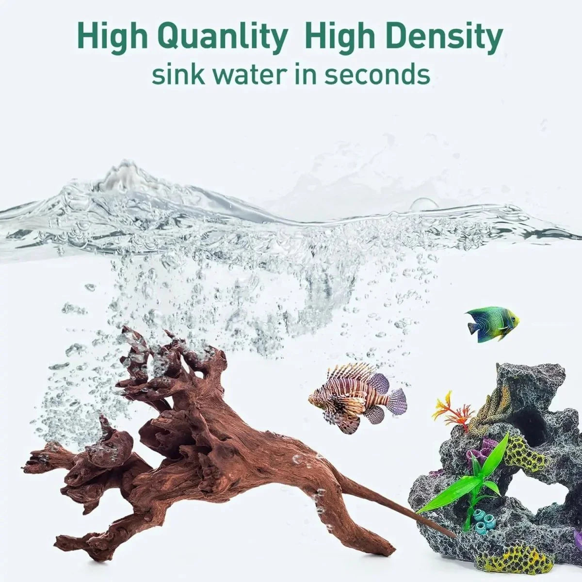 Penn Plax Natural Driftwood for Aquarium Decor Branch Decorations for Reptile Tank - Talis Us